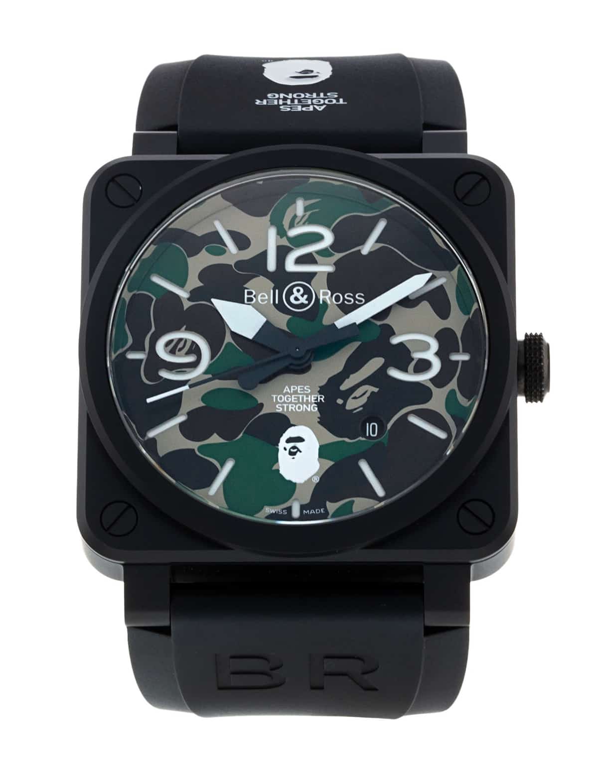 Bell and Ross BR03-92 BR0392-BAPE-GN-CE